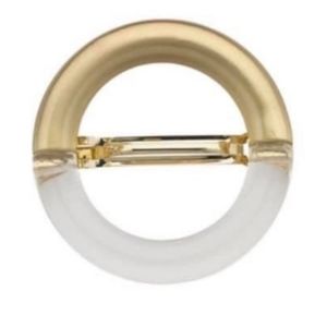 c+i x Jen Atkin Lucite Circle Clip